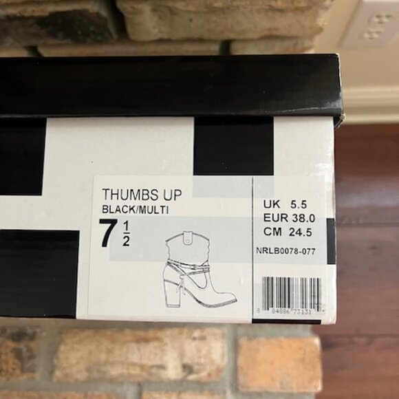 Womens Not Rated Ankle Boots Modern Western - Picture 6 of 8